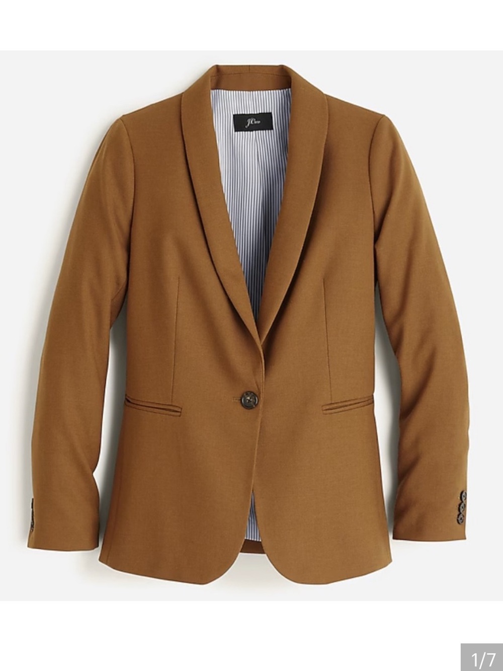NWT J. Crew size 14 Parke blazer in tan